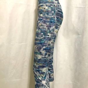 Lululemon Inspire Crop Multicolor Leggings-Size:10